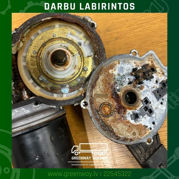 Ремонт моторчика стеклоочистителя