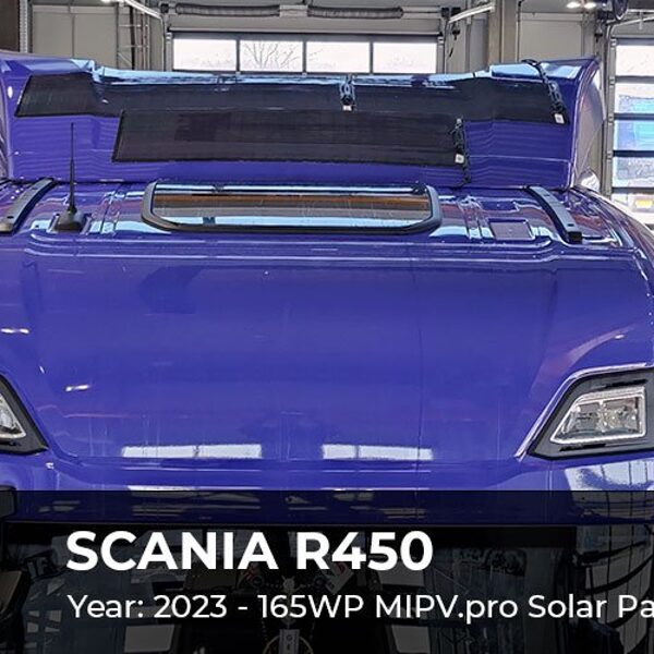 Truck solar panels SCANIA