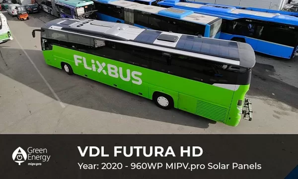 Солнечные панели для автобуса MIPV buss solar panels